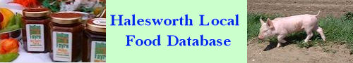 Halesworth Local Food Database