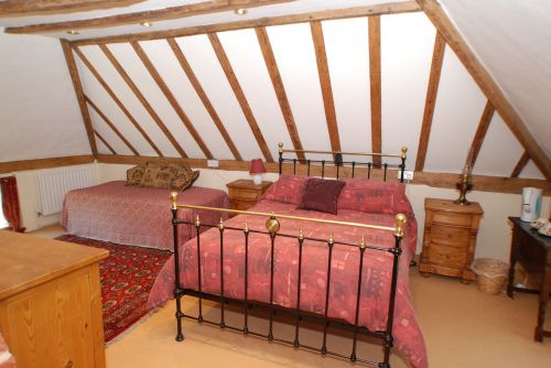 One of the two big Bedrooms at North Manor Farmhouse B&B