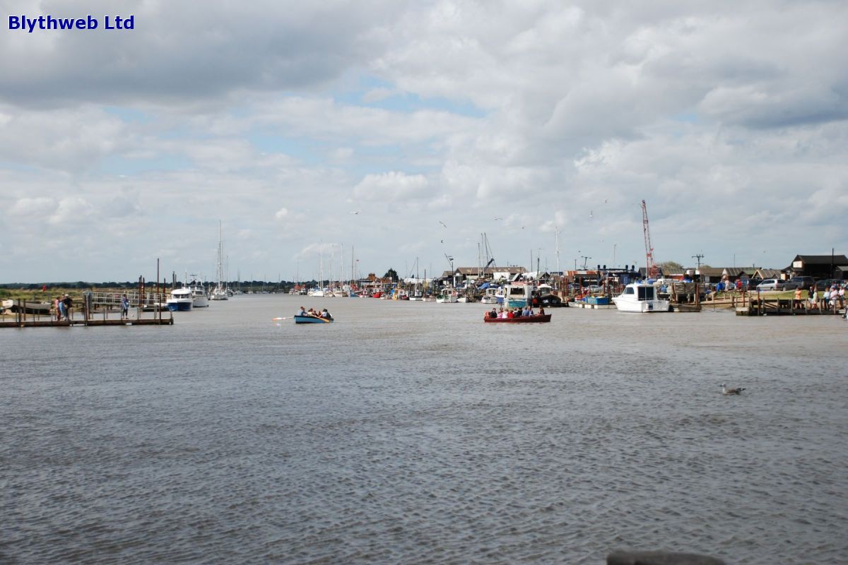 Southwold Harbour and the ferries