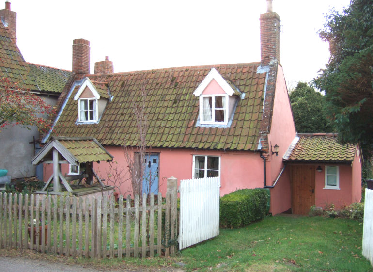 Well Cottage - With the well clearly visible