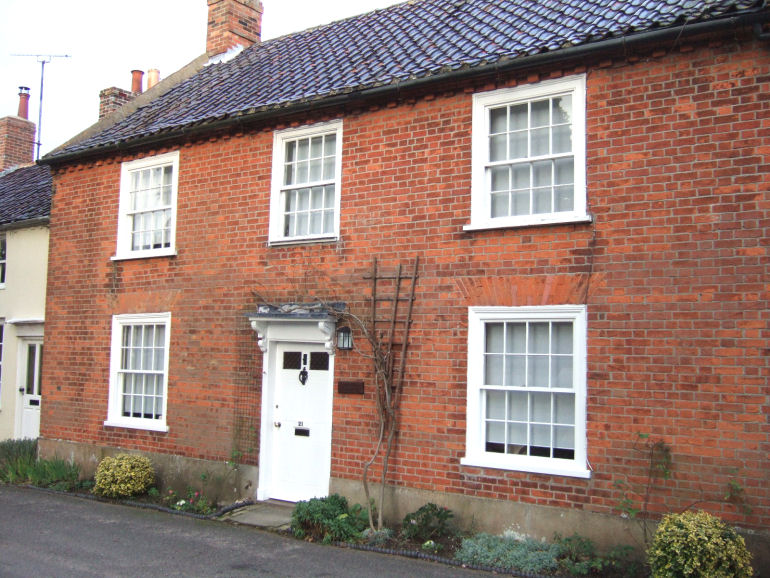 Baxter House - named after Rouser Baxter the resident wheelwright